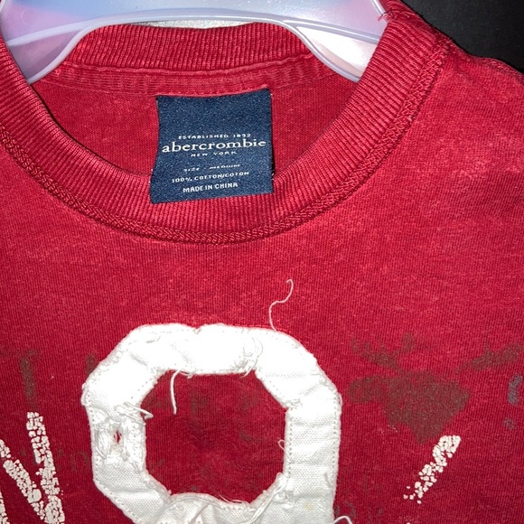 (Abercrombie) long sleeve thick tee nwot - Picture 3 of 3